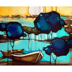 Salman Farooqi, 24 x 30 Inch, Acrylic on Canvas, Landscape Painting, AC-SF-684 Salman Farooqi, 24 x 30 Inch, Acrylic on Canvas, Landscape Painting, AC-SF-684